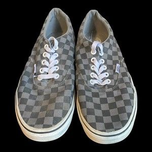 Vans Skate Shoes Mens Size 10 Checker Board skater Kicks Doheny Lace up